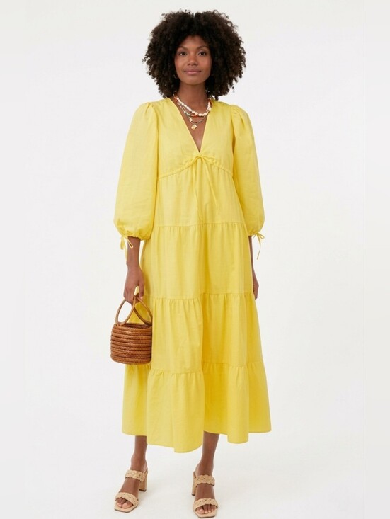 tuckernuck midi dress Colorblock Darren Colorblock / XL with timeless style Tuckernuck Sanibel Cotton Verona Maxi